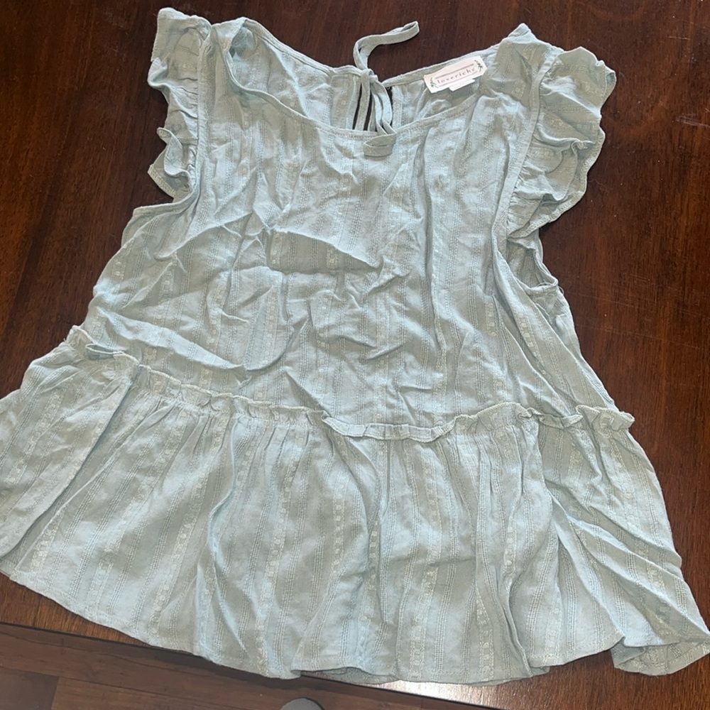 Ruffle blouse